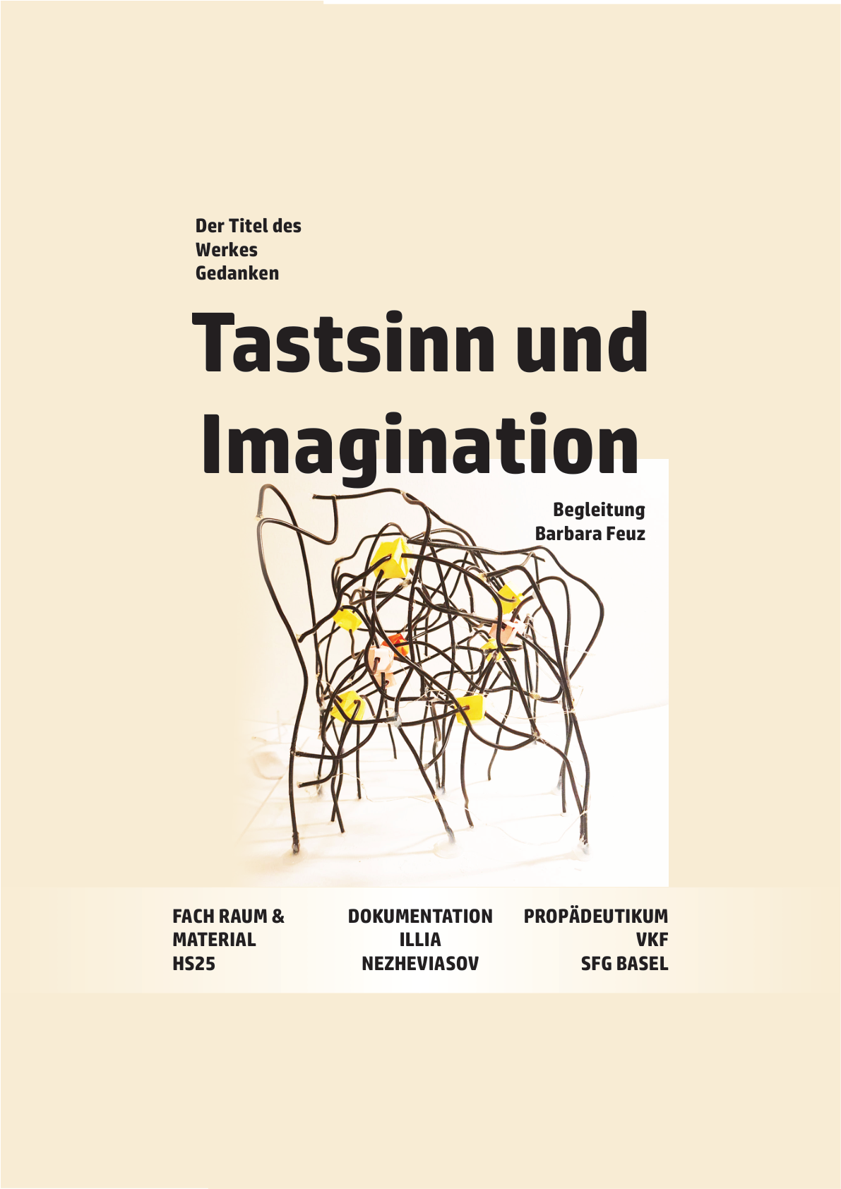Tastsinn & Imagination