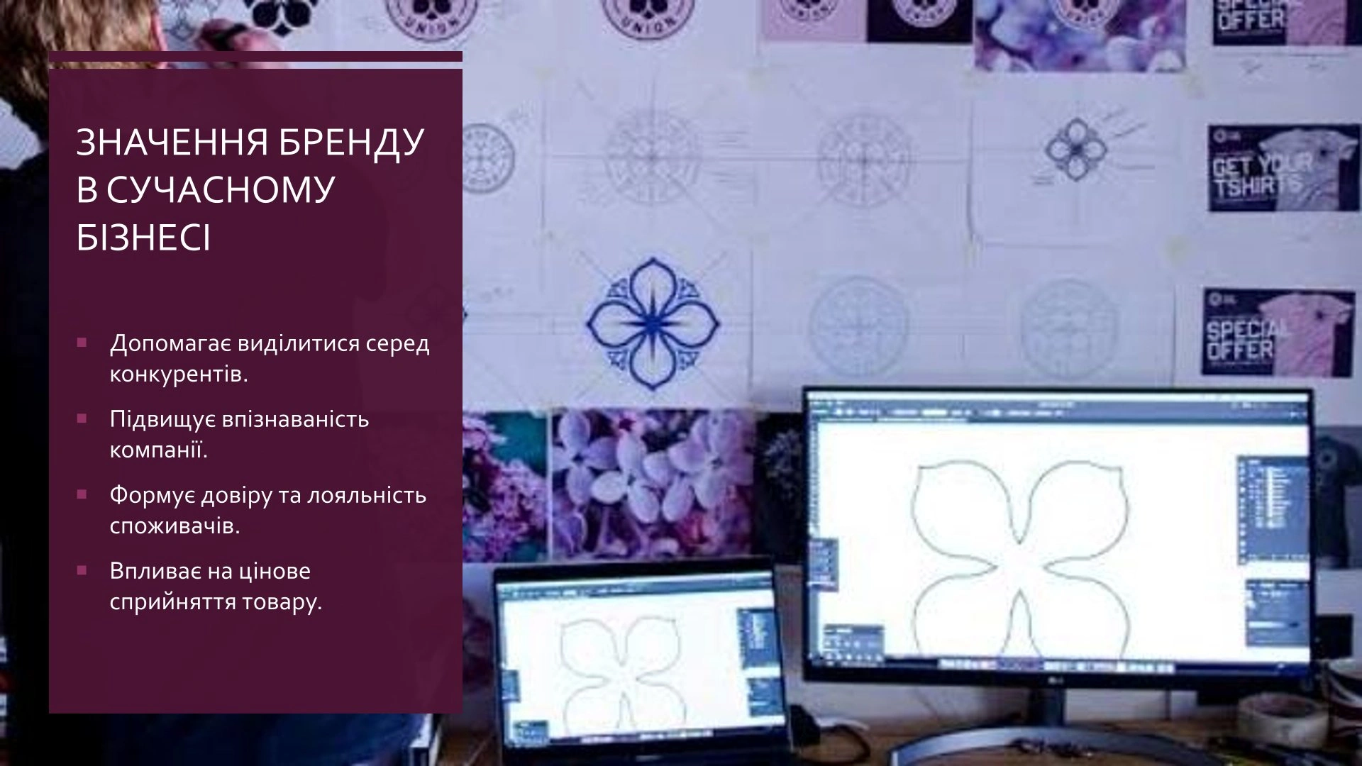 Branding als Instrument der Wettbewerbsfähigkeit – Präsentationsfolien (Ukrainisch)