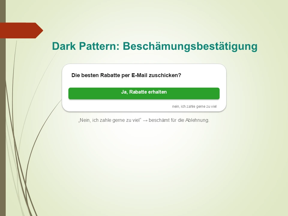 Ethisches Design: Wie vermeidet man Manipulation und Schaden?